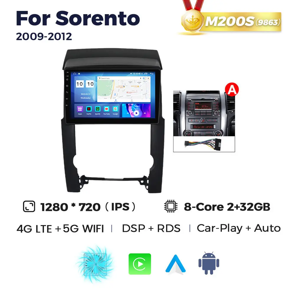 Магнітола Kia Sorento 2