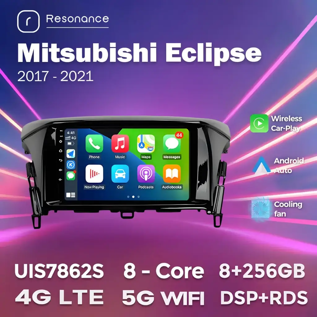 Магнітола Mitsubishi Eclipse Cross (2/32, HD (1280x720) QLED)