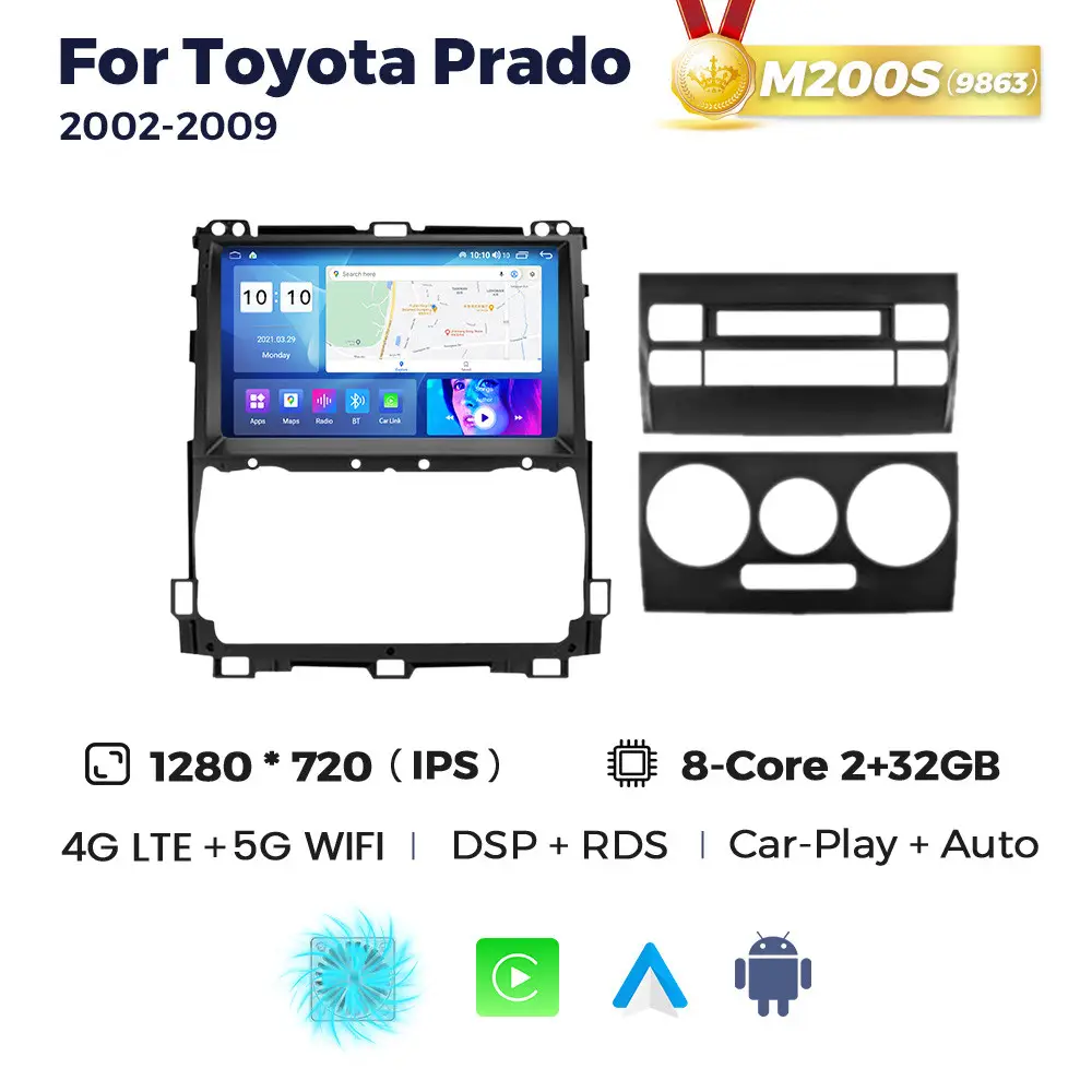 Магнітола Toyota Land Cruiser Prado (J120)