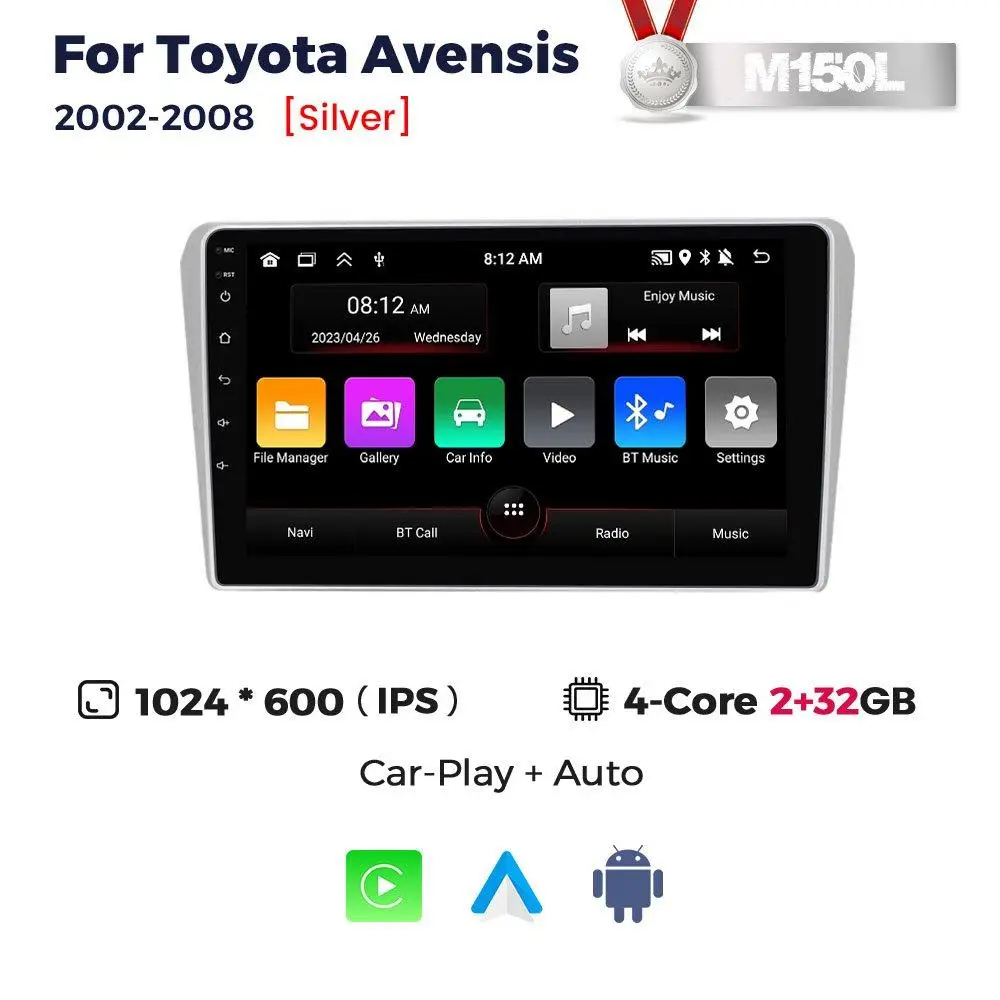 Магнітола Toyota Avensis (T25)