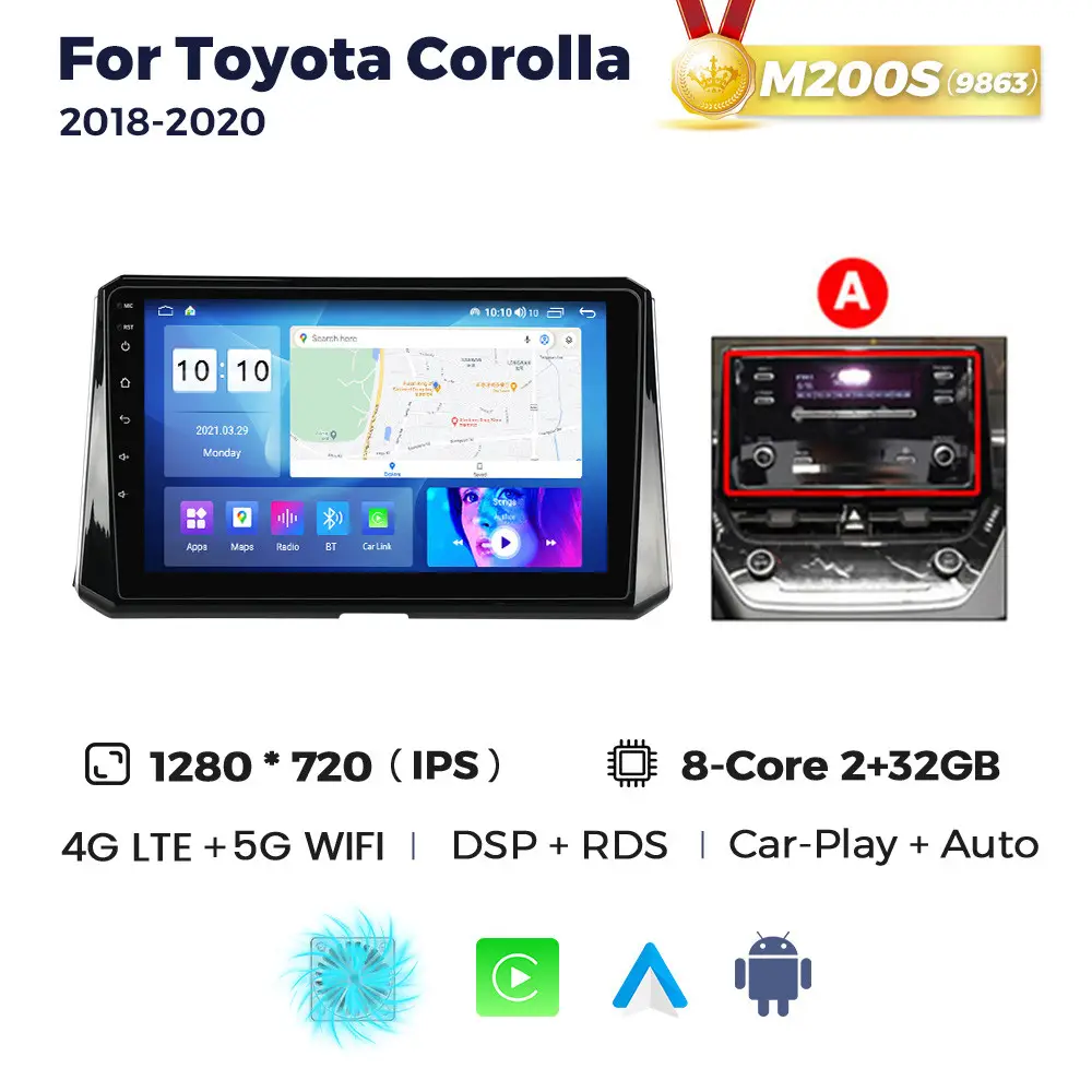 Магнітола Toyota Corolla (E21)