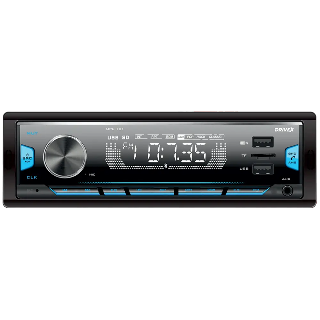 Автомагнітола 1-Din DriveX MPU-101 