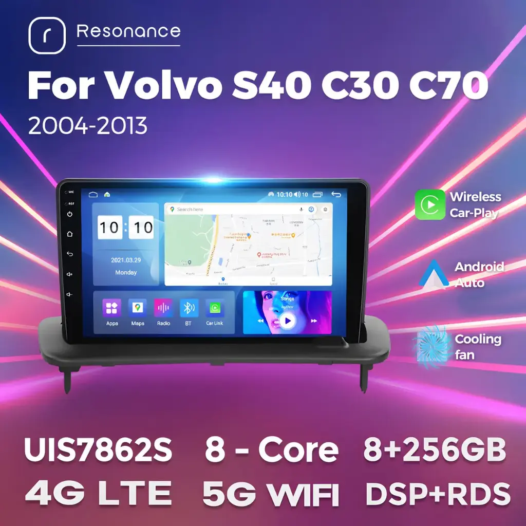 Магнітола Volvo S40 (C30, C70)