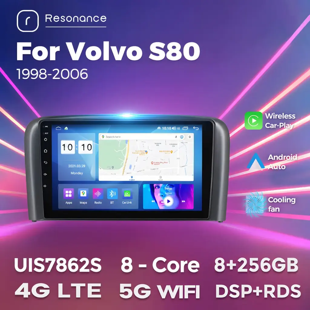 Магнітола Volvo S80